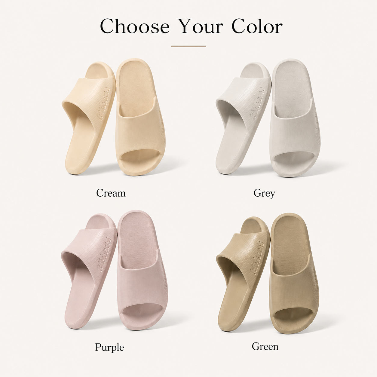 QuietStep Textured EVA Slides for Women