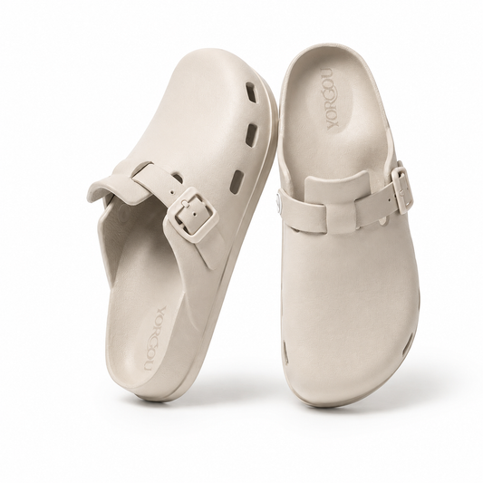 Unisex EVA Clog Sandals – Lightweight Slip-On Shoes with Adjustable Buckle