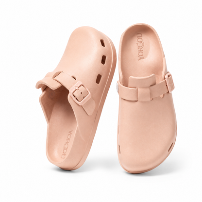 Unisex EVA Clog Sandals – Lightweight Slip-On Shoes with Adjustable Buckle
