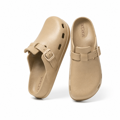 Unisex EVA Clog Sandals – Lightweight Slip-On Shoes with Adjustable Buckle