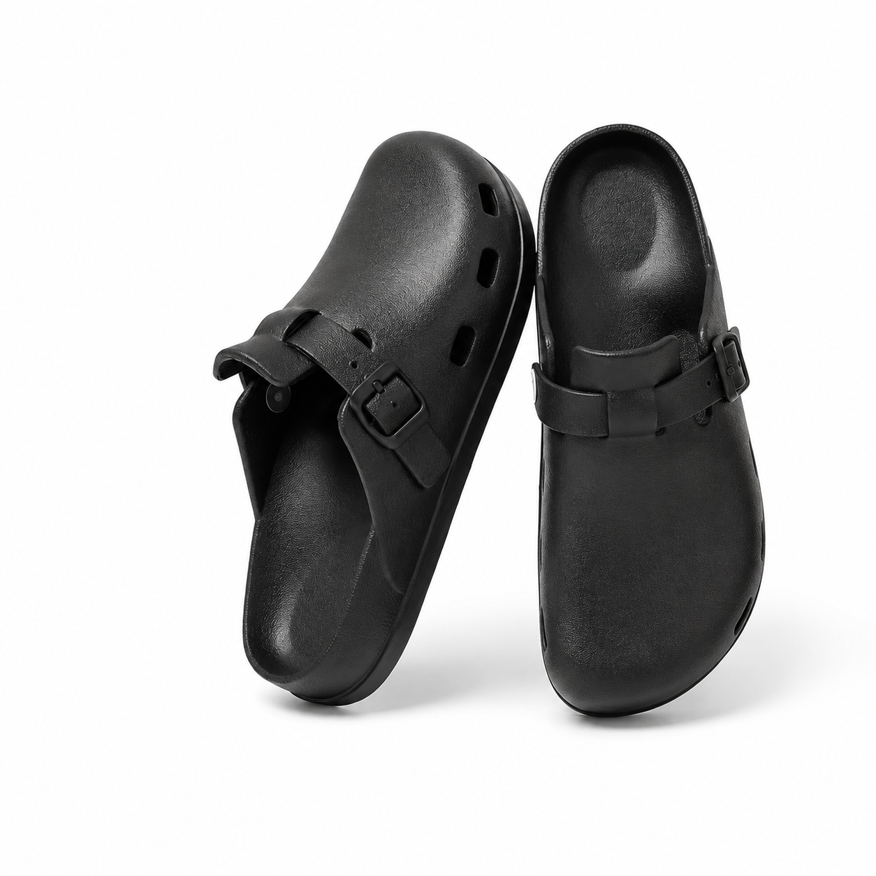Unisex EVA Clog Sandals – Lightweight Slip-On Shoes with Adjustable Buckle