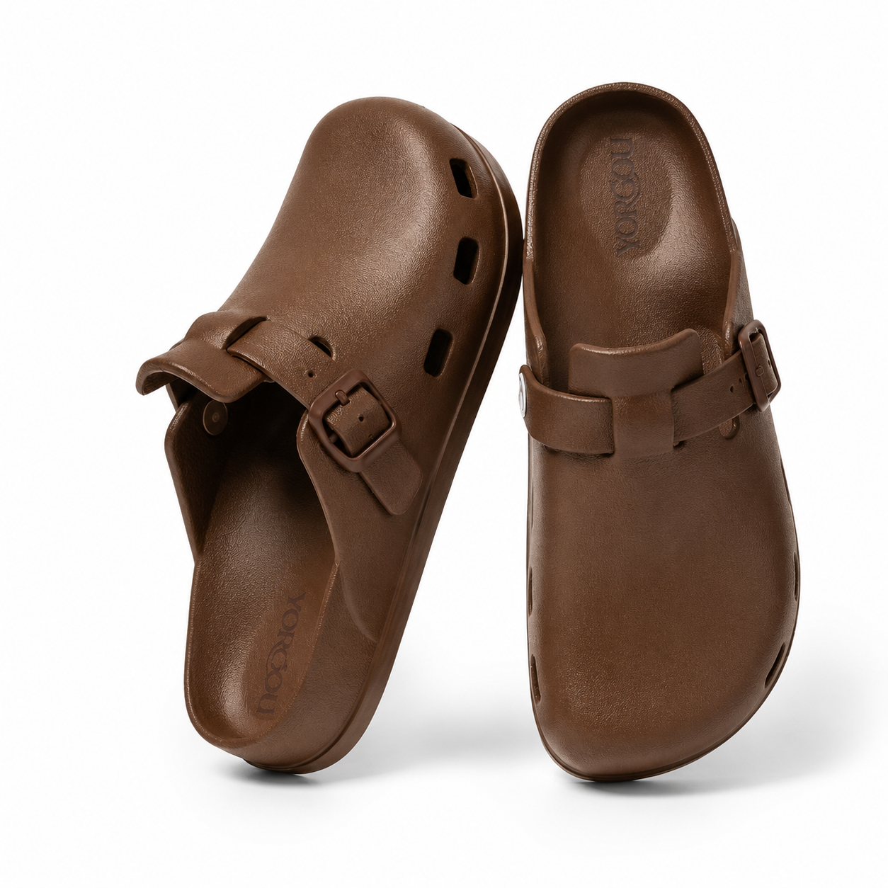 Unisex EVA Clog Sandals – Lightweight Slip-On Shoes with Adjustable Buckle