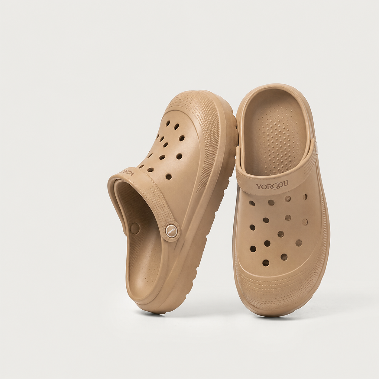 Unisex EVA Garden Clogs with Ventilation Holes, Lightweight Waterproof Shower Shoes