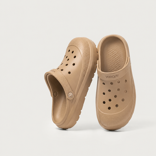 Unisex EVA Garden Clogs with Ventilation Holes, Lightweight Waterproof Shower Shoes
