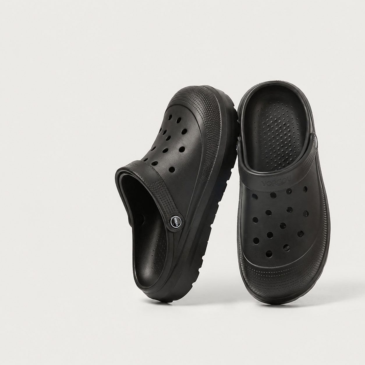 Unisex EVA Garden Clogs with Ventilation Holes, Lightweight Waterproof Shower Shoes