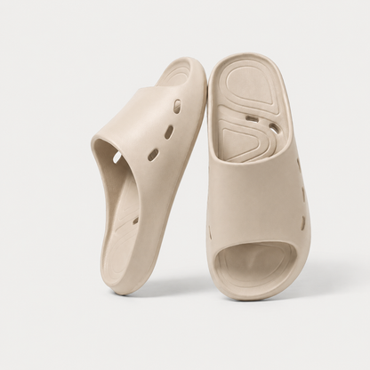 Unisex EVA Shower Slides, Non-Slip Quick Dry Bathroom Slippers