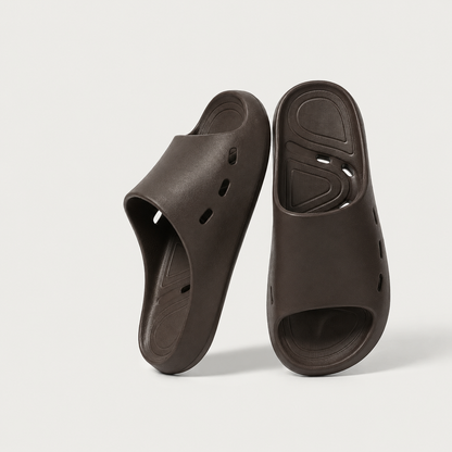 Unisex EVA Shower Slides, Non-Slip Quick Dry Bathroom Slippers