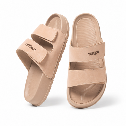 YORGOU Unisex EVA Slide Sandals with Adjustable Straps