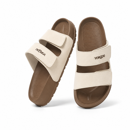 YORGOU Unisex EVA Slide Sandals with Adjustable Straps