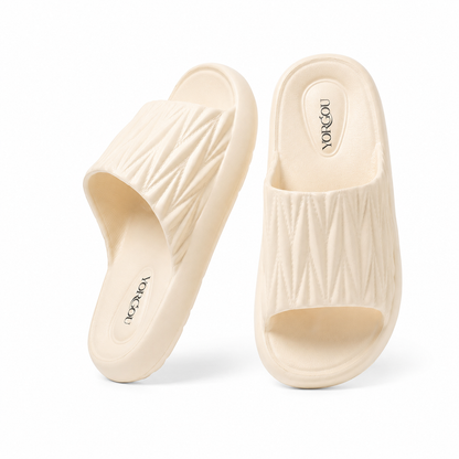 Unisex EVA House Slippers – Lightweight Open Toe Slides with Cushioned Non-Slip Sole