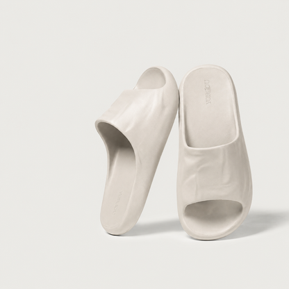 Textured Wave Open-Toe EVA Slides